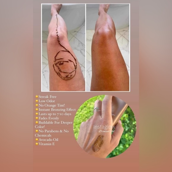 Never orange no Mitts! Ready to ship Sunless Tanner! - Picture 4 of 6